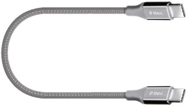 ttech AlumiCable 2DK50 Şarj Kablosu (0.3 m)