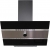 Alveus Steellux Siyah Davlumbaz