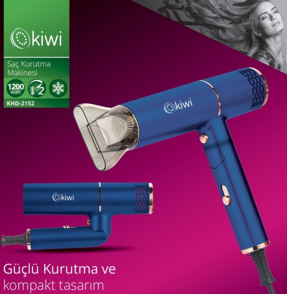 Kiwi KHD-2152 Saç Kurutma Makinesi