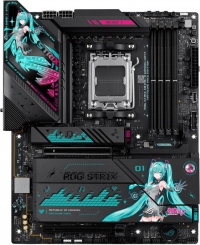 Asus ROG Strix X870E-H Gaming WiFi7 Hatsune Miku Edition resim
