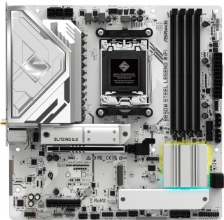 ASRock B850M Steel Legend WiFi AM5 (LGA 1718) Soket Anakart