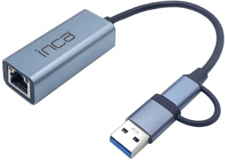 Inca USB 3.0 Type-C 3.1 to Ethernet RJ45 Dönüştürücü