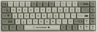 Ajazz AK680 65% Brown Klavye