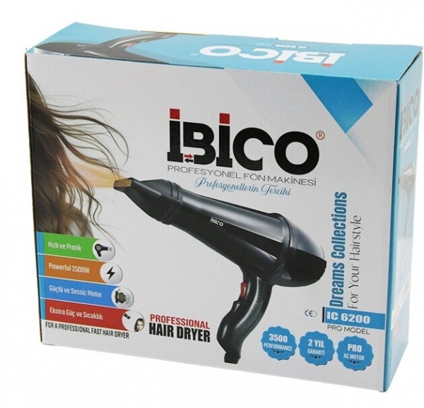 İbico IC-6200 Saç Kurutma Makinesi