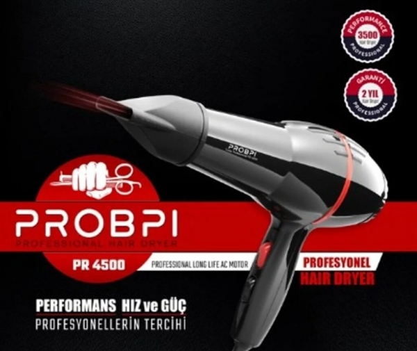 Probpi PR-4500 Saç Kurutma Makinesi