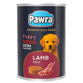 Pawra Kuzu Etli Pate Yavru 410 gr Köpek Maması