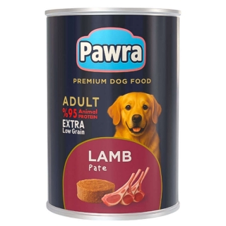 Pawra Kuzu Etli Pate Yetişkin 410 gr Köpek Maması