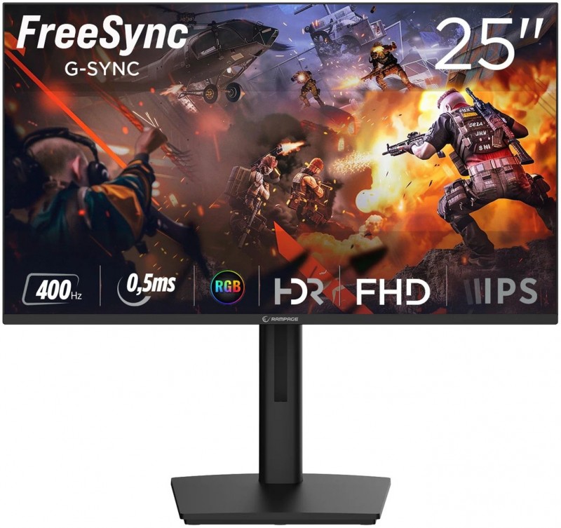 Rampage Titan TT25F400F Monitör
