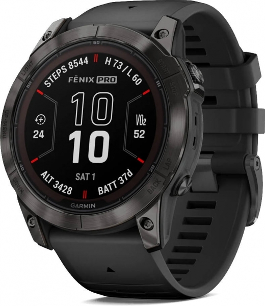 Garmin Fenix 7X Pro Sapphire Solar Aktivite Saati