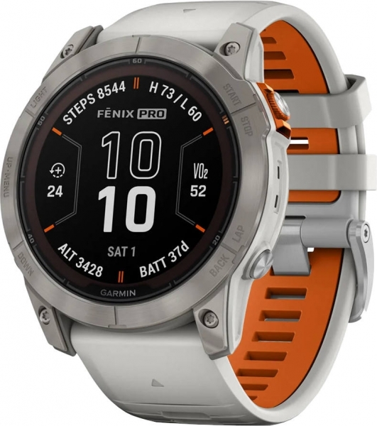 Garmin Fenix 7X Pro Sapphire Solar Aktivite Saati