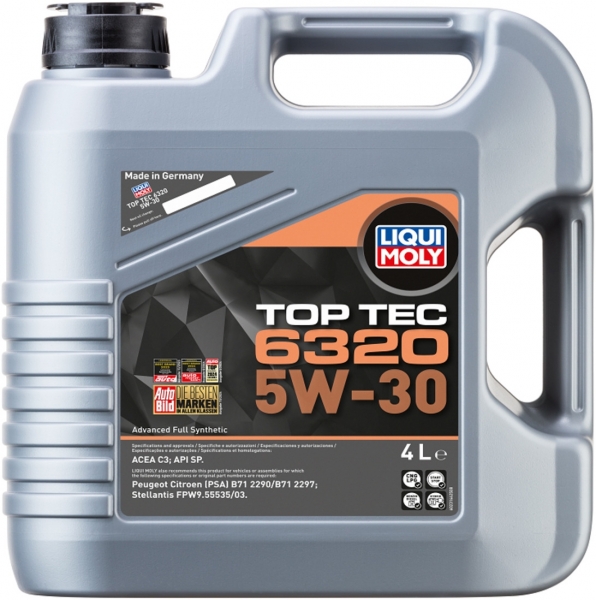 Liqui Moly Top Tec 6320 5W-30 Motor Yağı