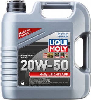 Liqui Moly Mos2 Leichtlauf 20W-50 Motor Yağı