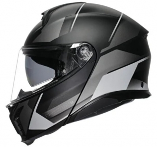 AGV Perception Matt Black Silver
