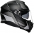 AGV Perception Matt Black Silver