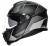 AGV Perception Matt Black Silver