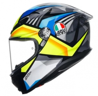 AGV K6 S Mplk Joan Black Blue Yellow