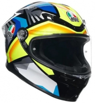 AGV K6 S Mplk Joan Black Blue Yellow