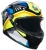 AGV K6 S Mplk Joan Black Blue Yellow