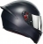 AGV K1 S Matt Black İridium Silver Vizör