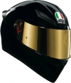 AGV K1 S Mono Black İridium Gold Vizör resim