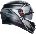 AGV  K3 Compound Mat Black Grey resim