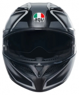 AGV  K3 Compound Mat Black Grey