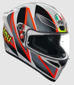 AGV K1 S Blipper Grey Red