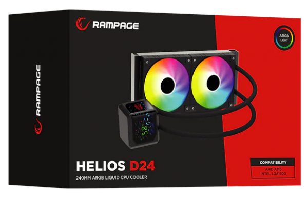 Rampage Helios D24 İşlemci Soğutucu