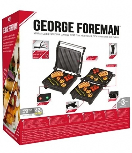 George Foreman Flexe 26250-56 Elektrikli Izgara
