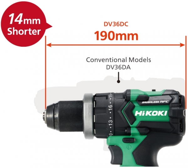 Hikoki DV36DC-2.5 Akülü Matkap