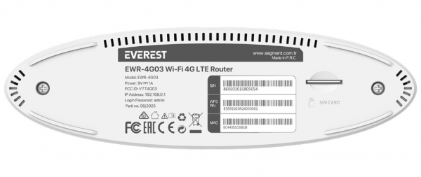 Everest EWR-4G03 Router