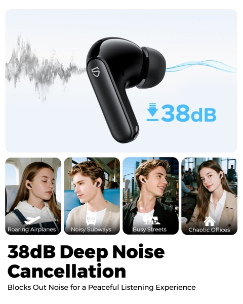 Soundpeats Q3 Pro Tam Kablosuz Kulaklık