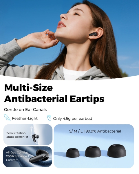 Soundpeats Q3 Pro Tam Kablosuz Kulaklık