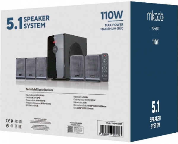 Mikado MD-582BT Müzik Sistemi