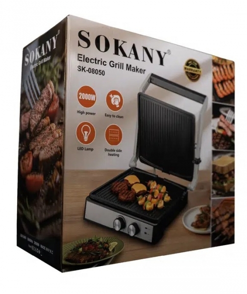 Sokany SK-08050 Elektrikli Izgara