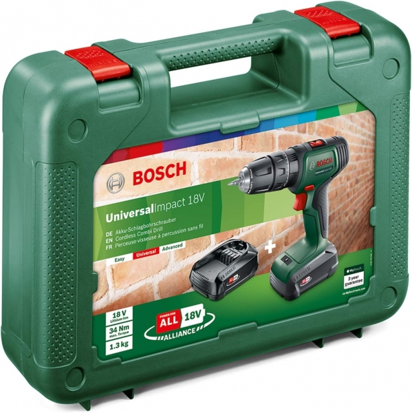 Bosch UniversalImpact 18V Akülü Matkap