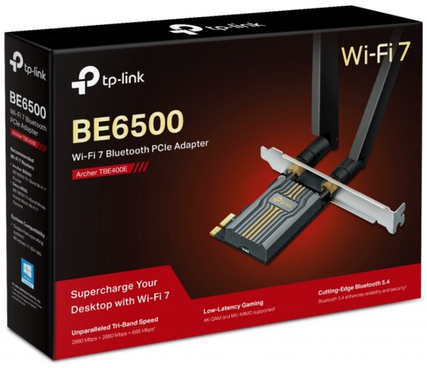TP-Link Archer TBE400E Kablosuz PCIe Adaptörü