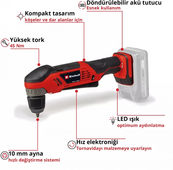 Einhell TE-AD 18 Li Akülü Vidalama