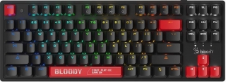 Bloody S310N Red Klavye