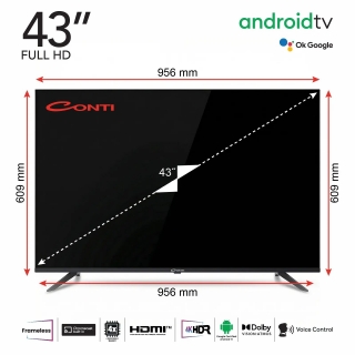 Conti CT43AN300F Full HD (FHD) TV