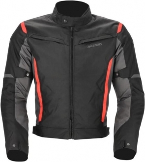 Acerbis Ce X-Mat 2.0  Siyah Kırmızı Motosiklet Montu