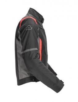 Acerbis Ce X-Mat 2.0  Siyah Kırmızı Motosiklet Montu