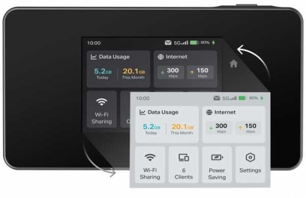 TP-Link M8550 5G Mobile Wi-Fi Modem