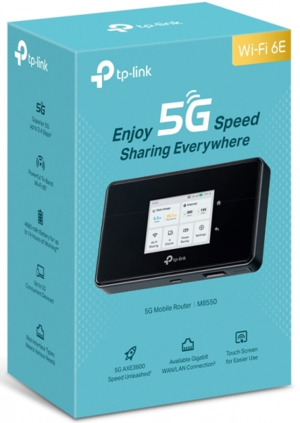 TP-Link M8550 5G Mobile Wi-Fi Modem