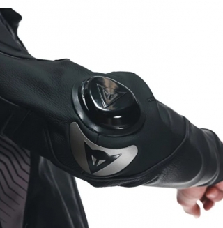 Dainese Super Speed 4 Black Matt Charcoal Gray Deri Motosiklet Montu