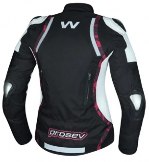 Prosev W51A Rose Leather Kadın Motosiklet Montu
