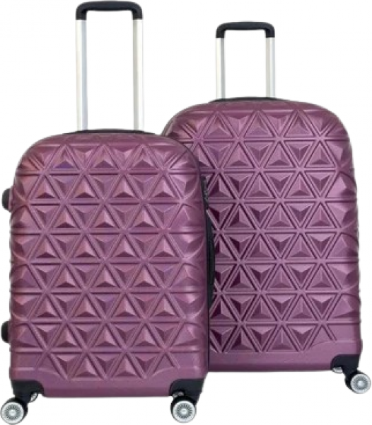 Saddlebag Piramit ABS Kabin ve Orta Boy 2'li Valiz Seti
