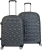 Saddlebag Piramit ABS Kabin ve Orta Boy 2'li Valiz Seti