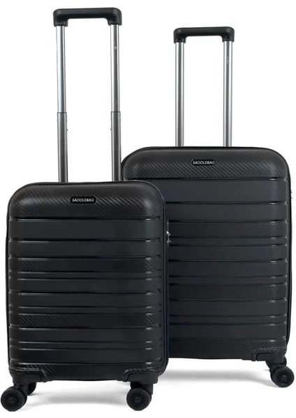 Saddlebag Horizon Karbon Kabin ve Orta Boy 2'li Valiz Seti