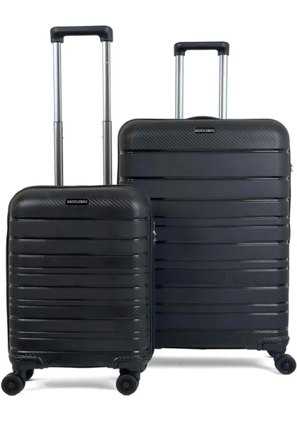 Saddlebag Horizon Karbon Kabin ve Büyük Boy 2'li Valiz Seti